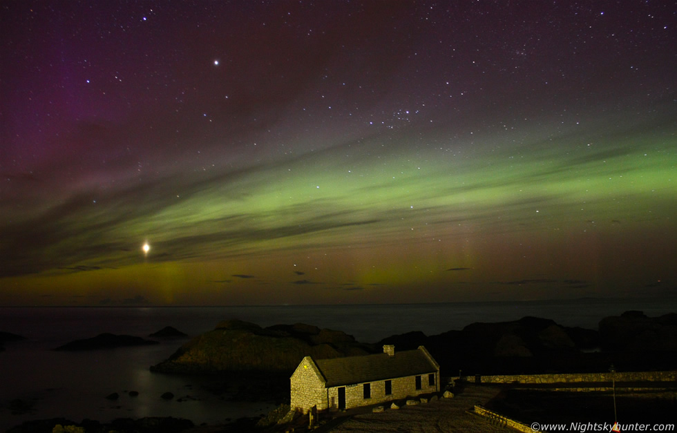 Aurora Borealis, Giants Causeway & Ballintoy Harbour