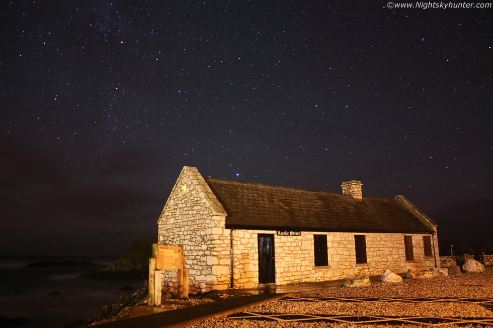 Ballintoy Harbour Night Storms & Stars