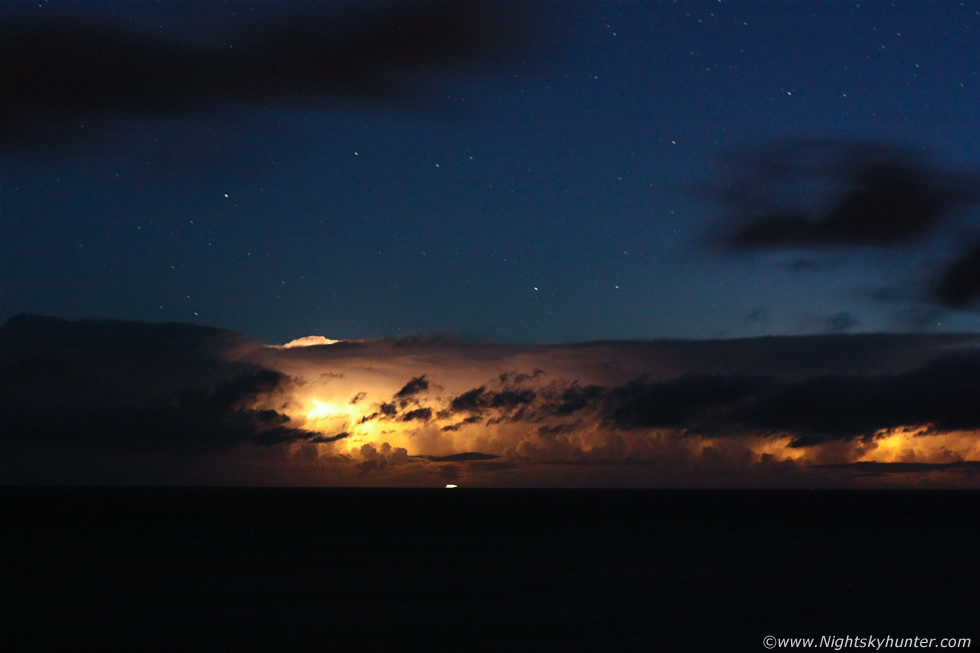 Atlantic Ocean Lightning