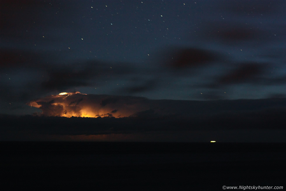 Atlantic Ocean Lightning