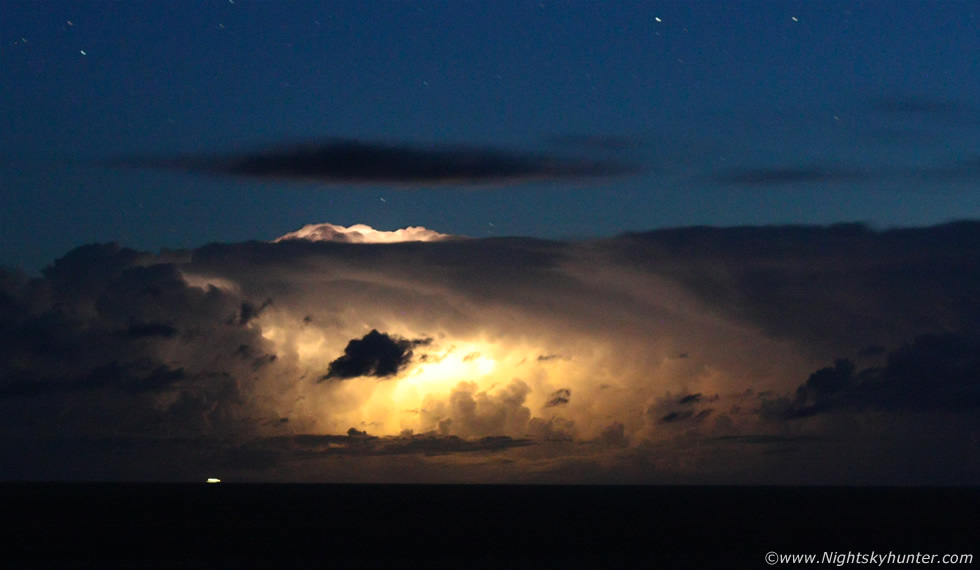 Atlantic Ocean Lightning