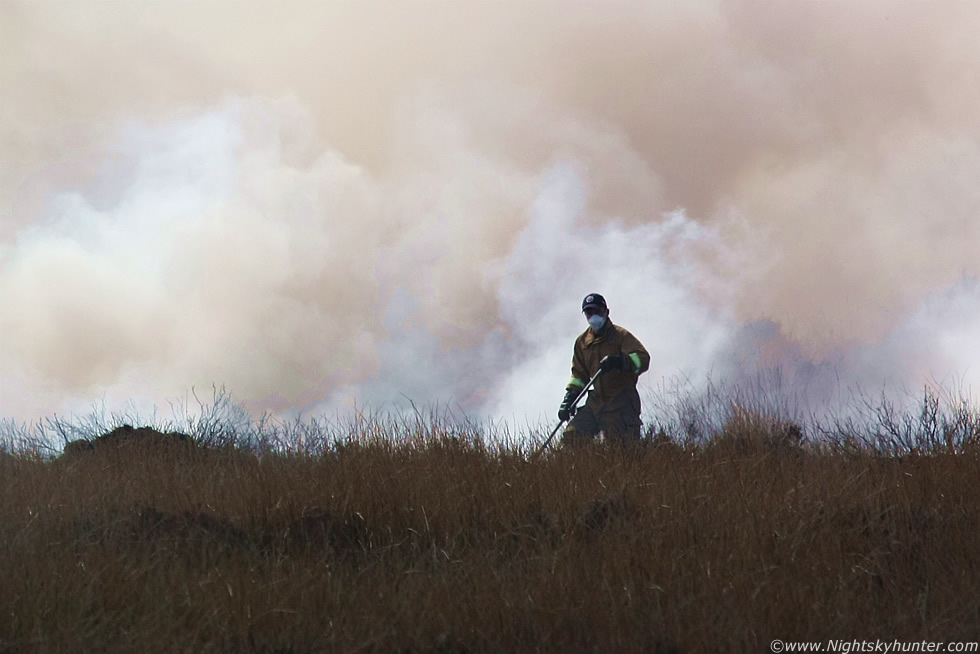 Glenshane Pass Gorse Fire