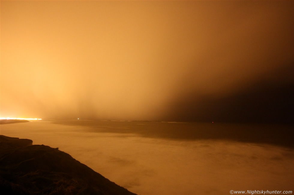 Antrim Coast Snow Squalls