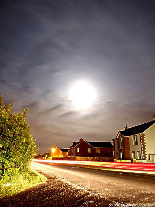 Moon Halo & Car Trails - Part 2