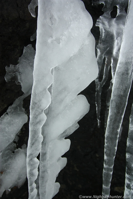 Insane Icicle Display On Glenshane Pass