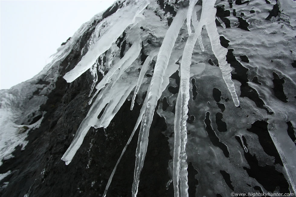 Insane Icicle Display On Glenshane Pass