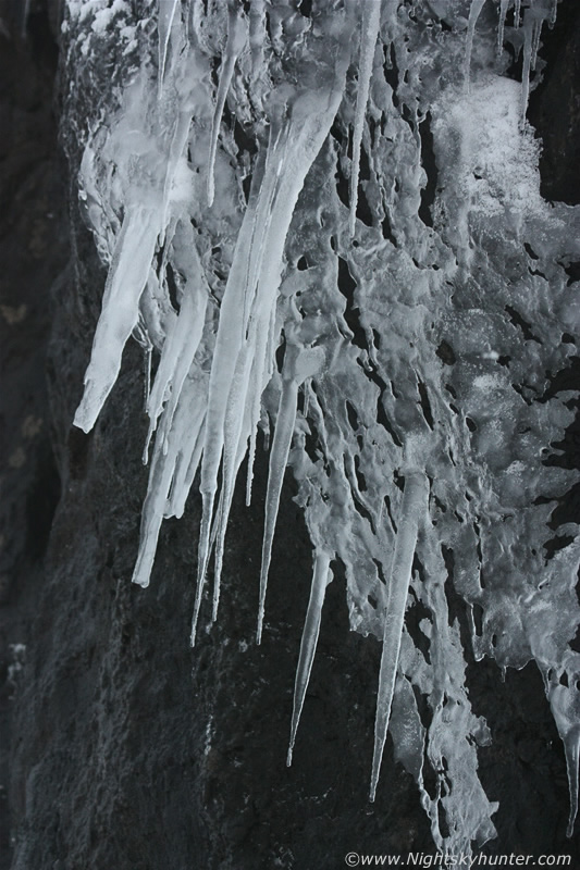 Insane Icicle Display On Glenshane Pass