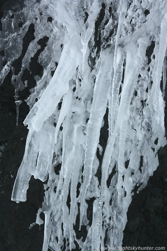 Insane Icicle Display On Glenshane Pass