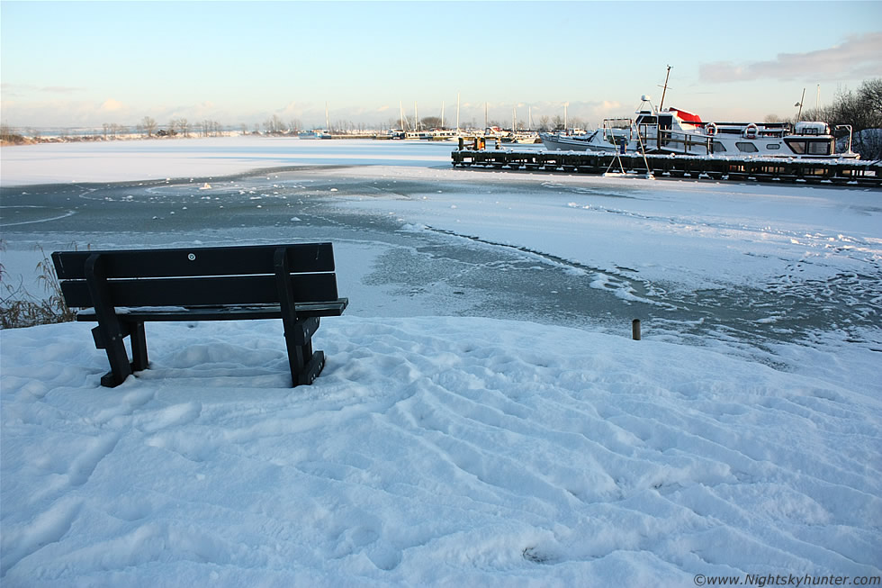 Lough Neagh Freeze, Ballyronan Marina, N. Ireland