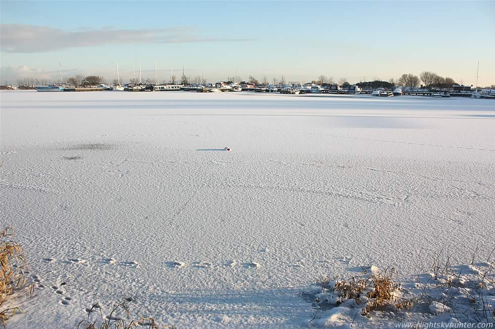 Lough Neagh Freeze, Ballyronan Marina, N. Ireland