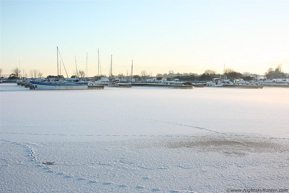 Lough Neagh Freeze, Ballyronan Marina, N. Ireland