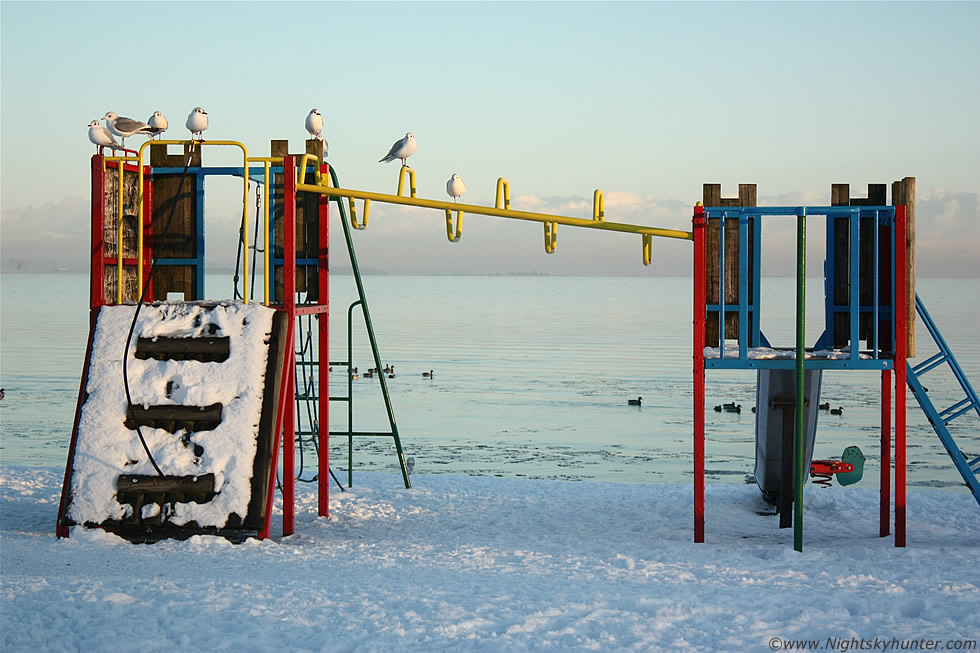 Lough Neagh Freeze, Ballyronan Marina, N. Ireland