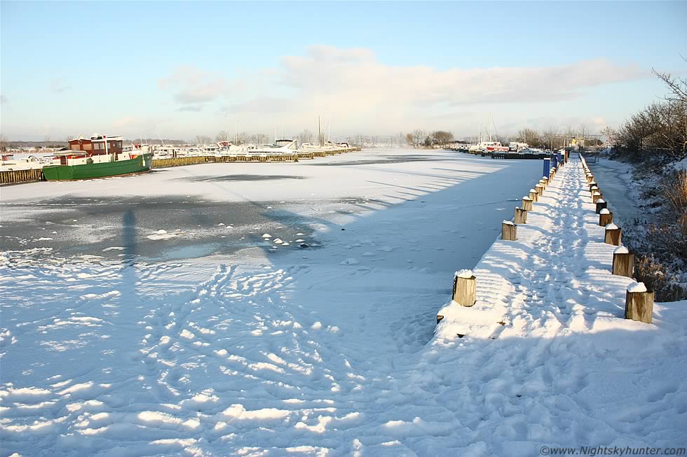 Lough Neagh Freeze, Ballyronan Marina, N. Ireland