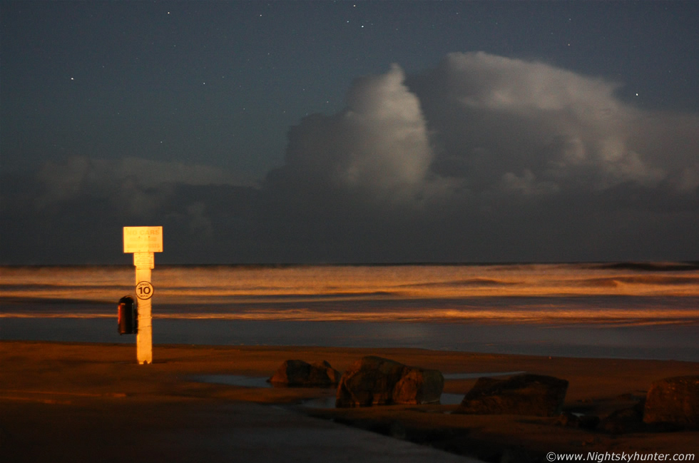 Moonlit Ocean Storms - North Coast