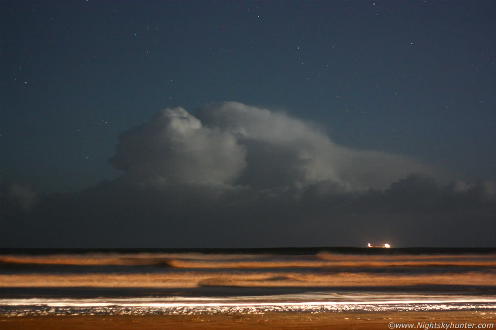 Moonlit Ocean Storms - North Coast