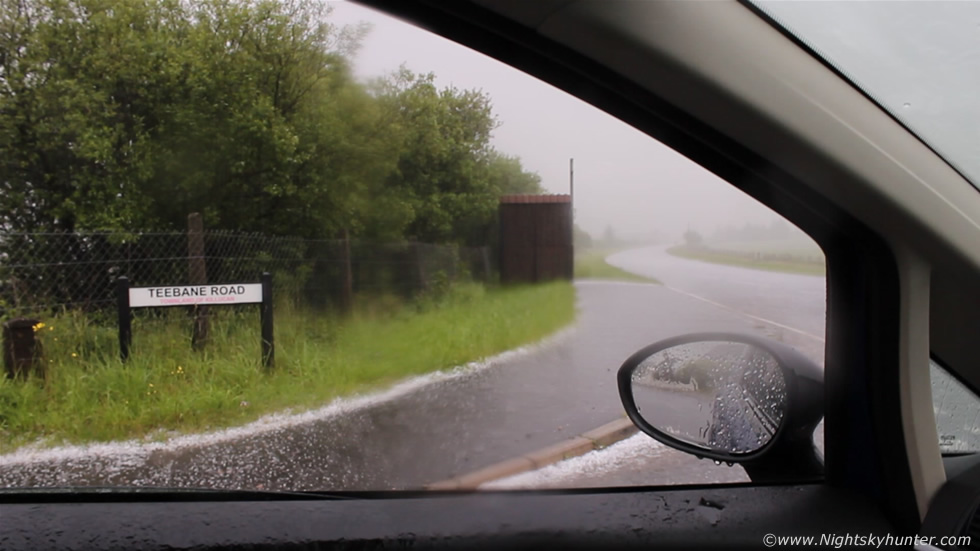 Omagh Road Hail Storm