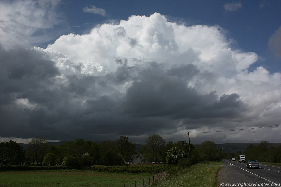 Severe Multicell Thunderstorms, Glenshane Pass