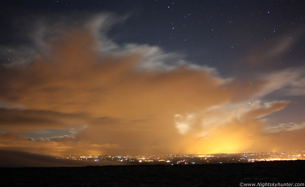 Thundersnow, Night Convection, Glenshane Pass