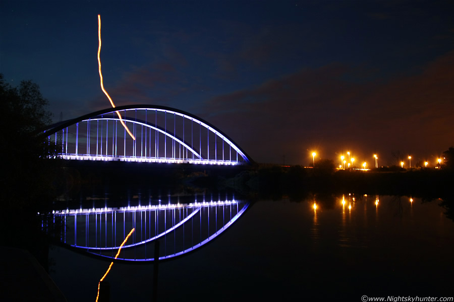 Toome Bridge Noctilucent Clouds