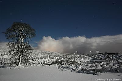 Night Time Snow Scenes